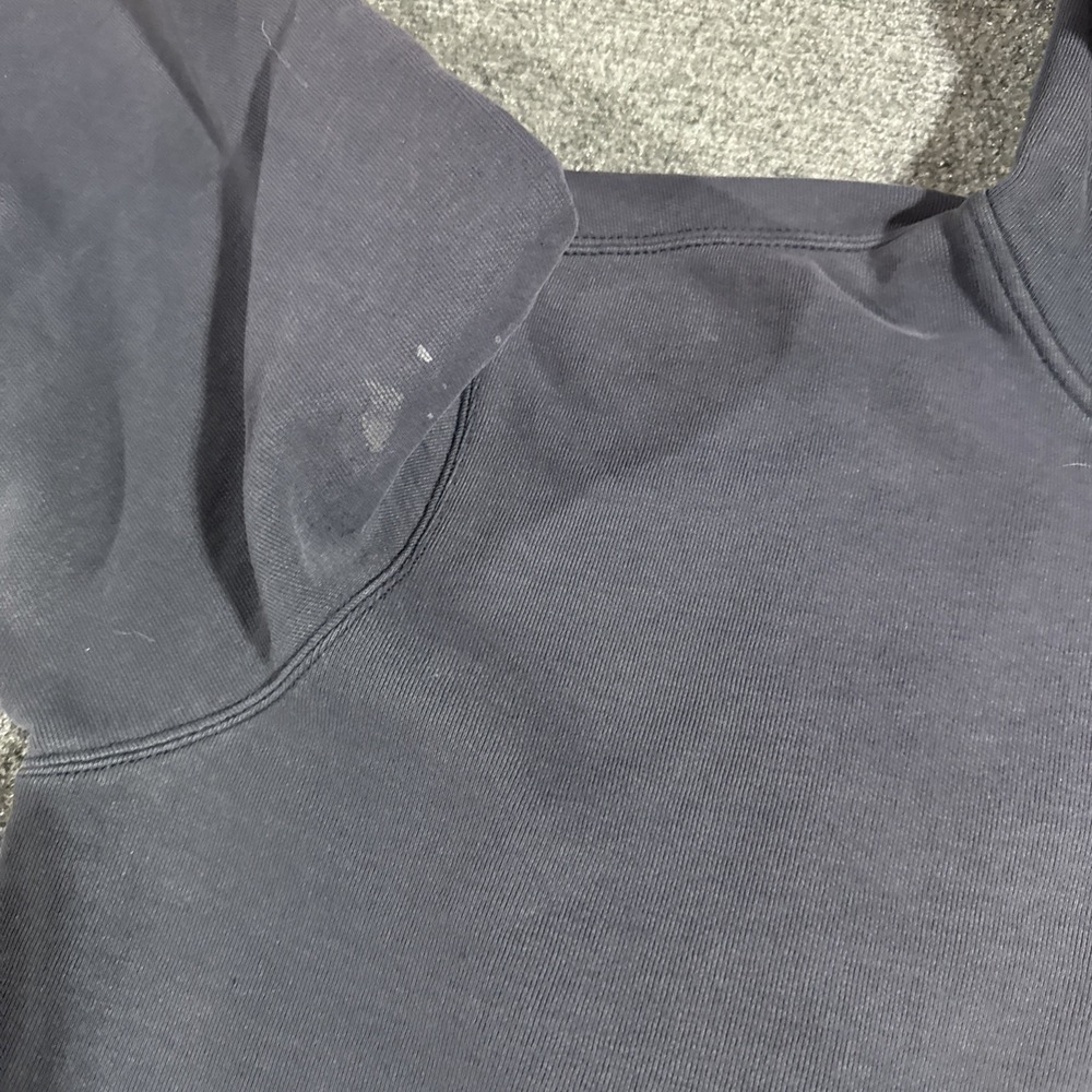 CARHARTT Original Fit BLUE Hoodie Sweatshirt 2XL TALL Distressed - Picture 3 of 8